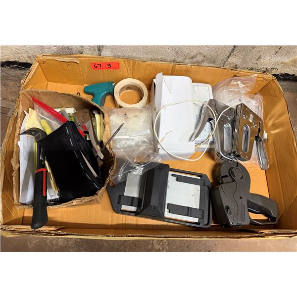 Card Swipe Device, Staplers, Tape, etc