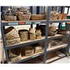 Image 1 : Multiple Woven Baskets (shelves not included)