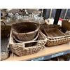 Image 3 : Multiple Woven Baskets (shelves not included)