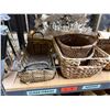 Image 4 : Multiple Woven Baskets (shelves not included)