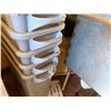 Image 3 : Qty 6 Stacking Plastic Waste Bins