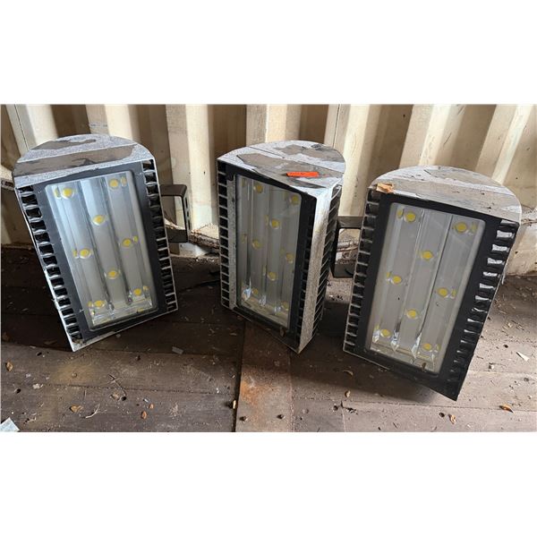 Qty 3 RAB Lighting LED Area Lights 13" x 14"