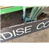 Image 5 : Paradise Cove Wooden Sign 120" x 18" x 2"