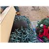 Image 12 : Multiple Christmas Décor: Lights Cords, Gift Boxes, Wreaths, Candy Canes, etc