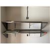 Image 2 : Qty 6 Wall-Mount Metal Shelving Sections, Misc Sizes
