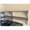 Image 3 : Qty 6 Wall-Mount Metal Shelving Sections, Misc Sizes