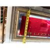 Image 10 : Qty 2 Budweiser Signs 42" x 12"