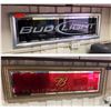 Image 1 : Qty 2 Budweiser Signs 42" x 12"