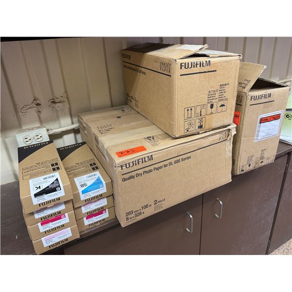 Multiple Boxes Fujifilm Photo Paper, Inkjet Paper & Ink
