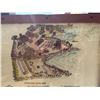 Image 2 : Paradise Cove Map, Wood Framed 26" x 20"