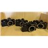 Image 1 : Qty 4 Nikon FM2 35mm Film SLR Camera Bodies (for parts or repair)