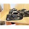 Image 4 : Qty 7 Nikon FM2 35mm Film SLR Camera Bodies (for parts or repair)
