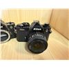 Image 3 : Qty 2 Nikon FM3A 35mm Film SLR Cameras w/ 1 AF Nikkor 28mm f/2.8D Lens (for parts or repair)
