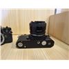 Image 6 : Qty 2 Nikon FM3A 35mm Film SLR Cameras w/ 1 AF Nikkor 28mm f/2.8D Lens (for parts or repair)