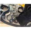 Image 2 : Multiple Camera Accessories: Misc Lens Caps, Filters, Pouches, Speed Bracket, etc