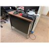 Image 2 : Office Cubicle w/ Separator 49" x 51" &  L-Shaped Desk (chairs not included)