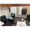 Image 3 : Office Cubicle w/ Separator 49" x 51" &  L-Shaped Desk (chairs not included)