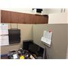 Image 4 : Office Cubicle w/ Separator 49" x 51" &  L-Shaped Desk (chairs not included)