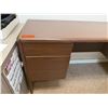 Image 2 : Wood Laminate Credenza w/ 4 Drawers