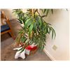 Image 5 : Artificial Bamboo Tree in Wicker Basket Planter 78"H