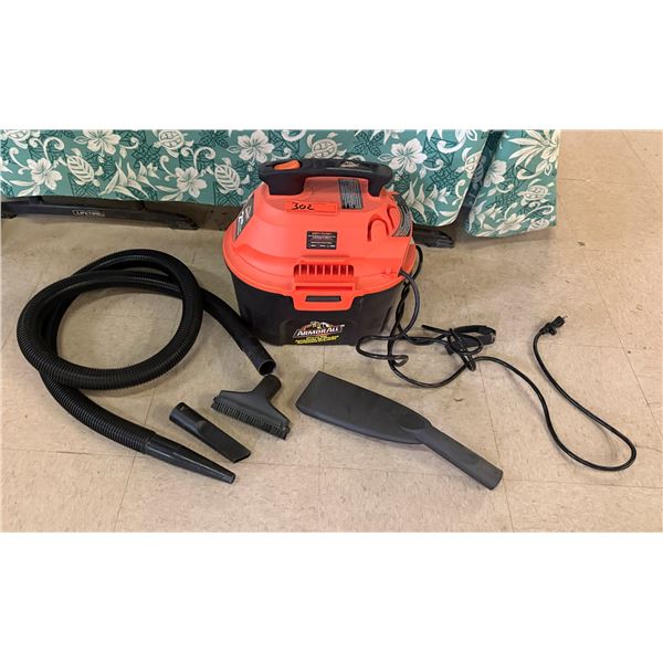Armor All Wet/Dry Utility Shop Vacuum w/ Accessories