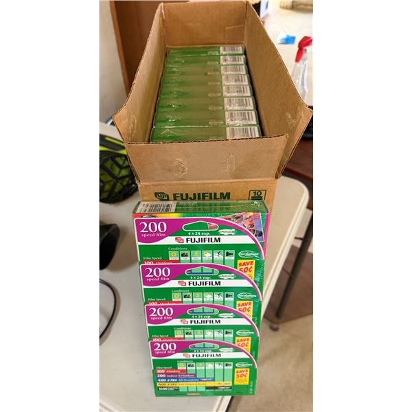 Box (10 Packages) Fujifilm Fujicolor 200 Speed 35mm Color Negative Film