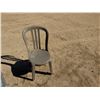 Image 13 : Qty 3 Tables 95" x 24" x 29"H & 25 Plastic Stacking Chairs 16" Dia, 36"H