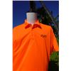 Image 6 : Qty 6 NEW Orange Security Polo Shirts w/ Paradise Cove Hot/Cold Bag (1-L/1-XL/4-2XL)