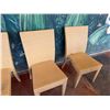 Image 4 : Qty 5 GAR Woven Chairs 17" x 16" x 37"H