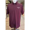Image 1 : Qty 5 NEW Maroon Paradise Cove Luau Men's Polo Shirts - Size 2XL
