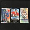 Image 1 : LOT OF 3 SEALED HOCKEY PACKS
