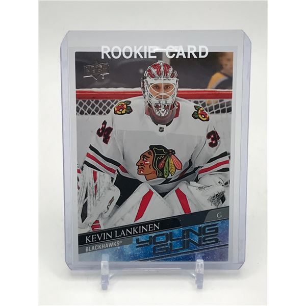 2020-21 UPPER DECK KEVIN LANKINEN YOUNG GUNS ROOKIE TRADING CARD
