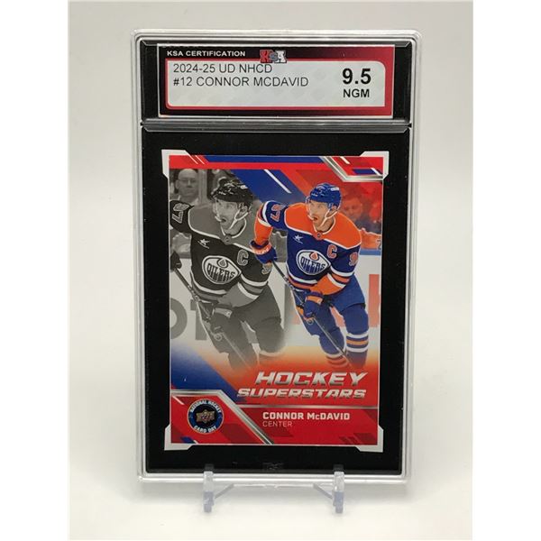 2024-25 UD NHCD CONNOR MCDAVID - KSA GRADE 9.5