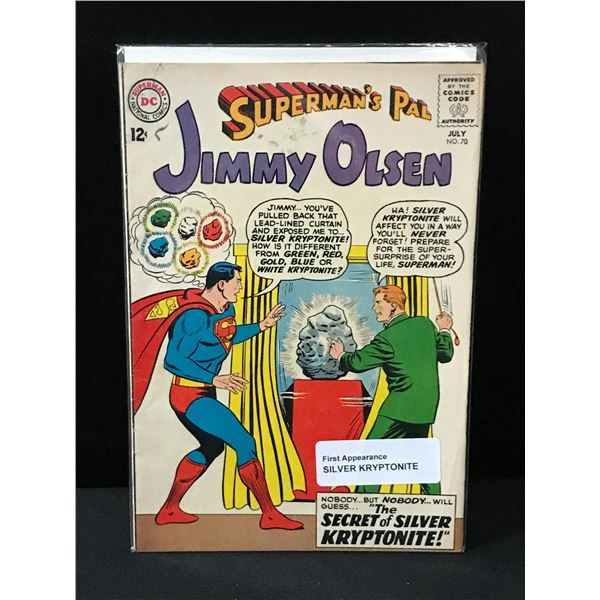 SUPERMAN'S PAL JIMMY OLSEN #70 1ST APPEARANCE SILVER KRYPTONITE - DC CIMICS