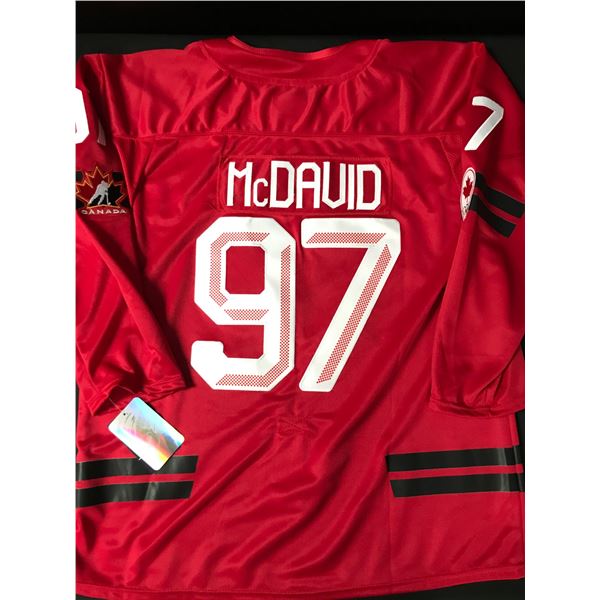 CONNOR MCDAVID HOCKEY CANADA 2026 OLYMPIC JERSEY