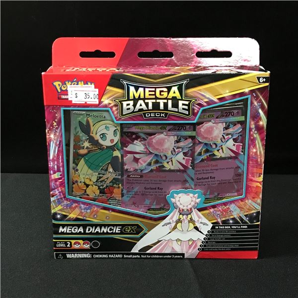 SEALED  POKEMON TCG MEGA  BATTLE DECK BOX