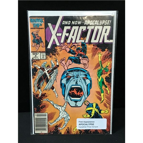 X-FACTOR #6 1ST APPEARANCE OF APOCALYPSE - MARVEL COMICS