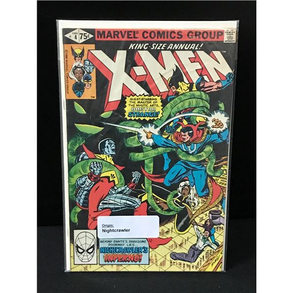 X-MEN KING SIZED ANNUAL #4 ORIGIN OF NIGHTCRAWLER - MARVEL COMICS