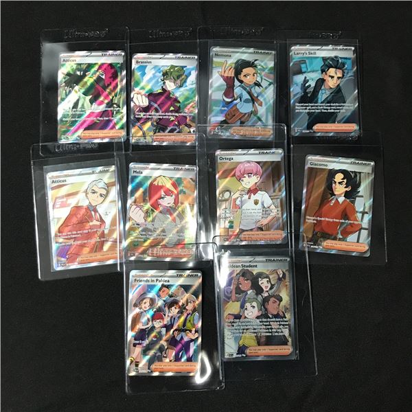 LOT OF 10 POKEMON TCG CHARACTER TRADING CARDS