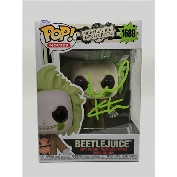 MICHAEL KEATON SIGNED BEETLEJUICE FUNKO POP - KB COA