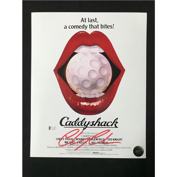 CHEVY CHASE SIGNED CADDYSHACK 8X10 - KB COA