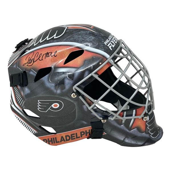 RON HEXTALL SIGNED FLYERS FULL SIZE GOALIE MASK (BECKETT COA)