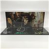 Image 2 : MULTI SIGNED LORD OF THE RINGS PRESENTATION PIECE WOOD, ASTIN, SERKIS, DAVIES AND BLOOM - WWOC COA