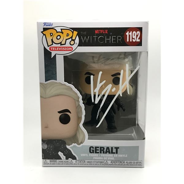 HENRY CAVILL SIGNED WITCHER FUNKO POP - KB COA