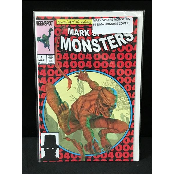 MARK SPEARS MONSTERS #4 - KEENSPOT COMICS