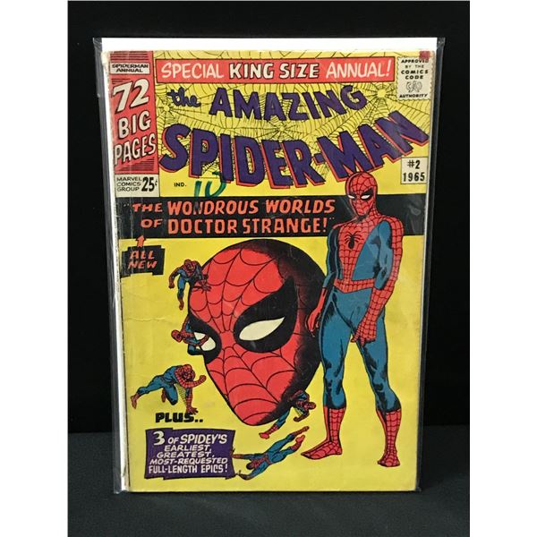 THE AMAZING SPIDERMAN KING SIZED ANNUAL #2 - MARVEL COMICS