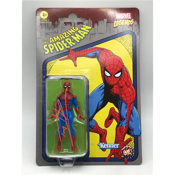 TOM HOLLAND SIGNED SPIDERMAN ACTION FIGURE - KB COA