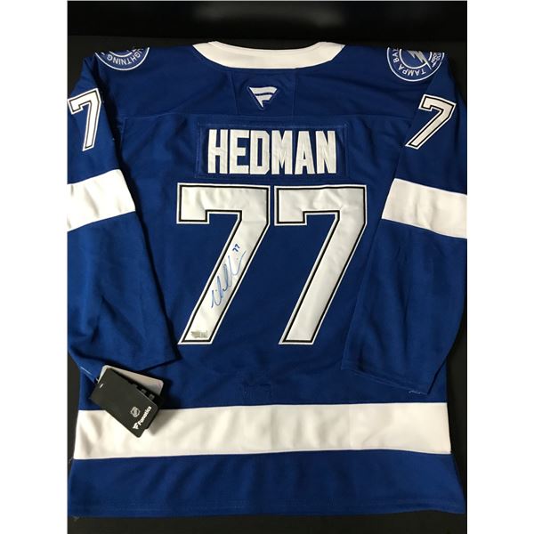 VICTOR HEDMAN SIGNED TAMPA BAY LIGHTENING JERSEY - ACE COA