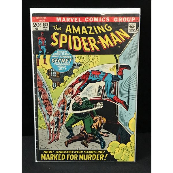 THE AMAZING SPIDERMAN #108 - MARVEL COMICS