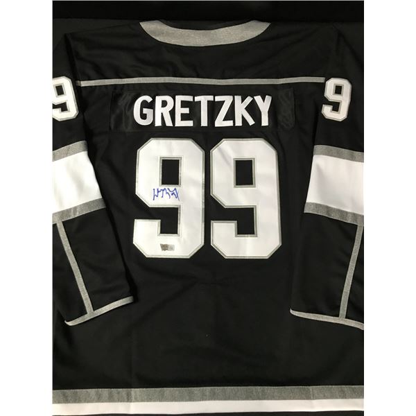 WAYNE GRETZLY SIGNED Los Angeles KINGS JERSEY - ACE COA